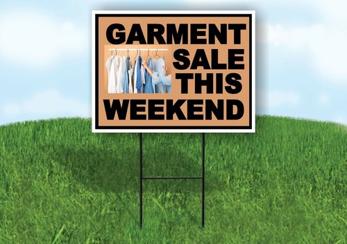 Garment sale this - this, weekend