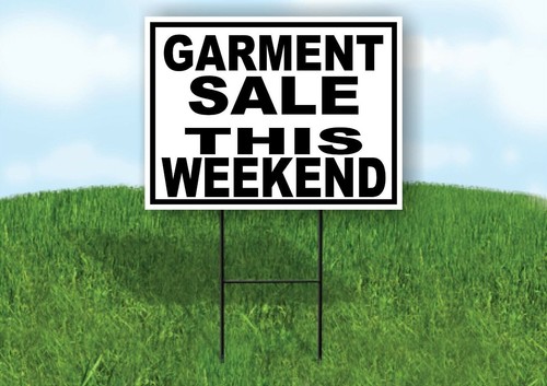 Garment sale this weekend - garment,