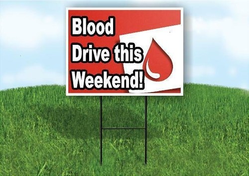 Blood drive this weekend